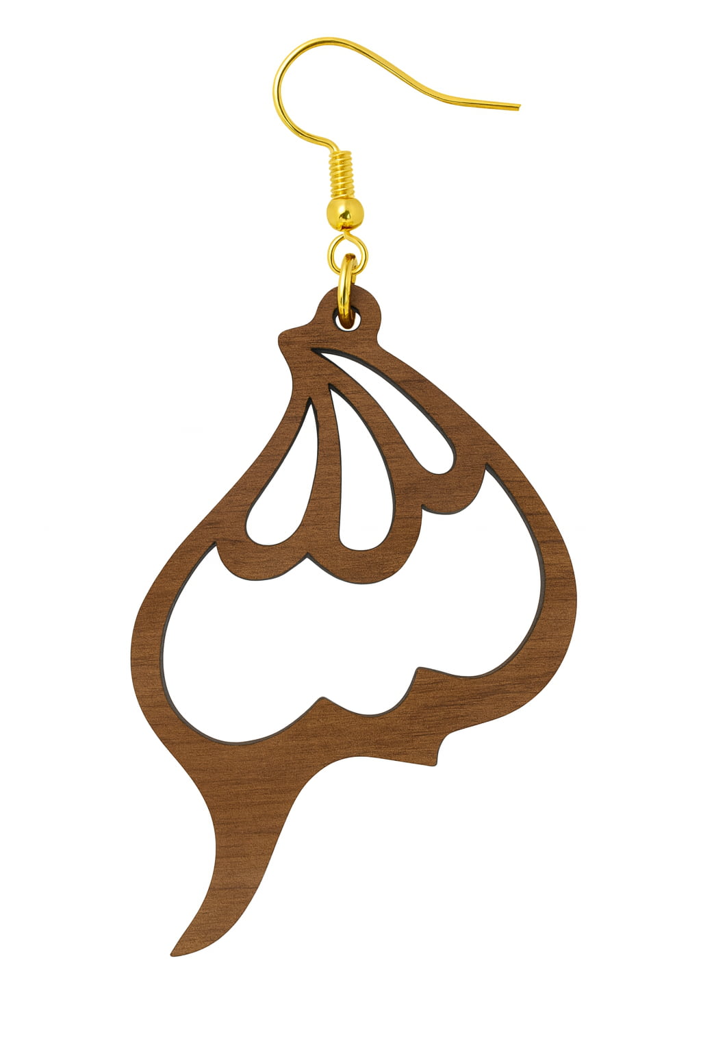 🦋 Boucles d’oreilles “Aile de Papillon Bois”